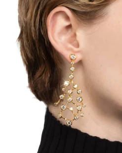 Asterales Gold Celestial Earring