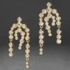 Asterales Gold Chandelier Earring