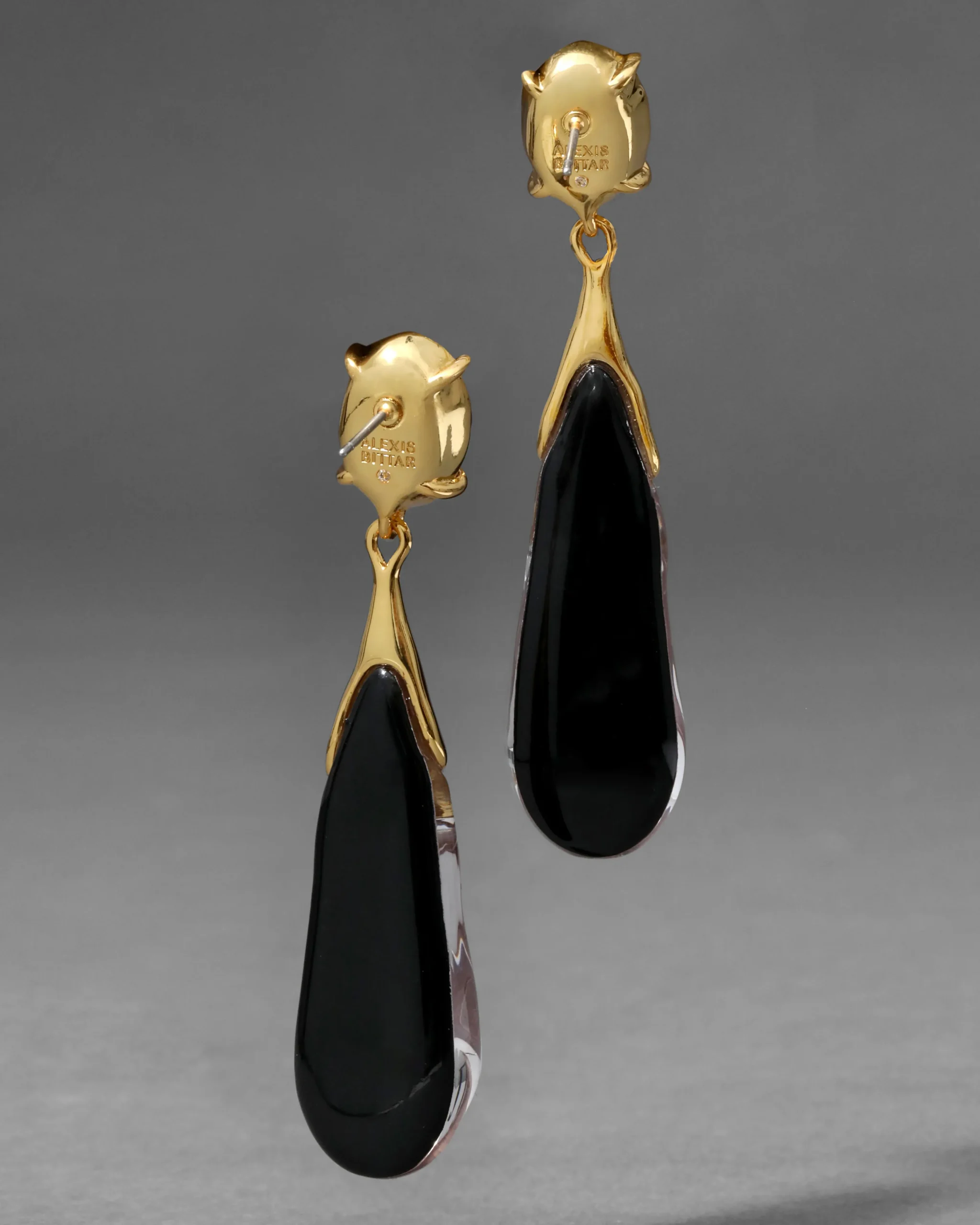 Bonbon Crystal Small Teardrop Earring- Dusty Rose
