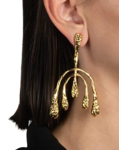 Brut Gold Medium Mobile Earring