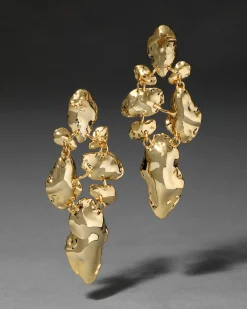 Brut Gold Mosaic Earring