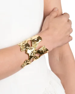 Brut Gold Reef Cuff Bracelet