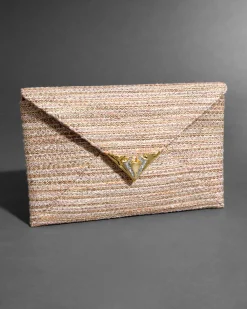 Envelope Clutch- Sunset Blush