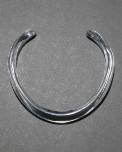 Liquid Lucite Collar Necklace