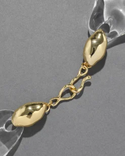 Liquid Lucite Pebble Necklace