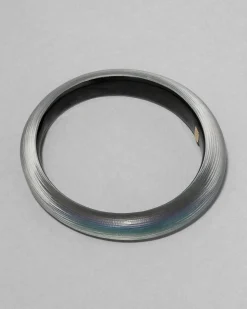 Lucite Skinny Bangle Bracelet- Black