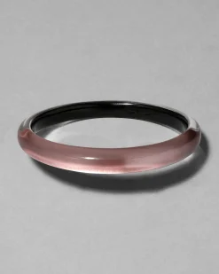 Lucite Skinny Bangle- Dusty Rose