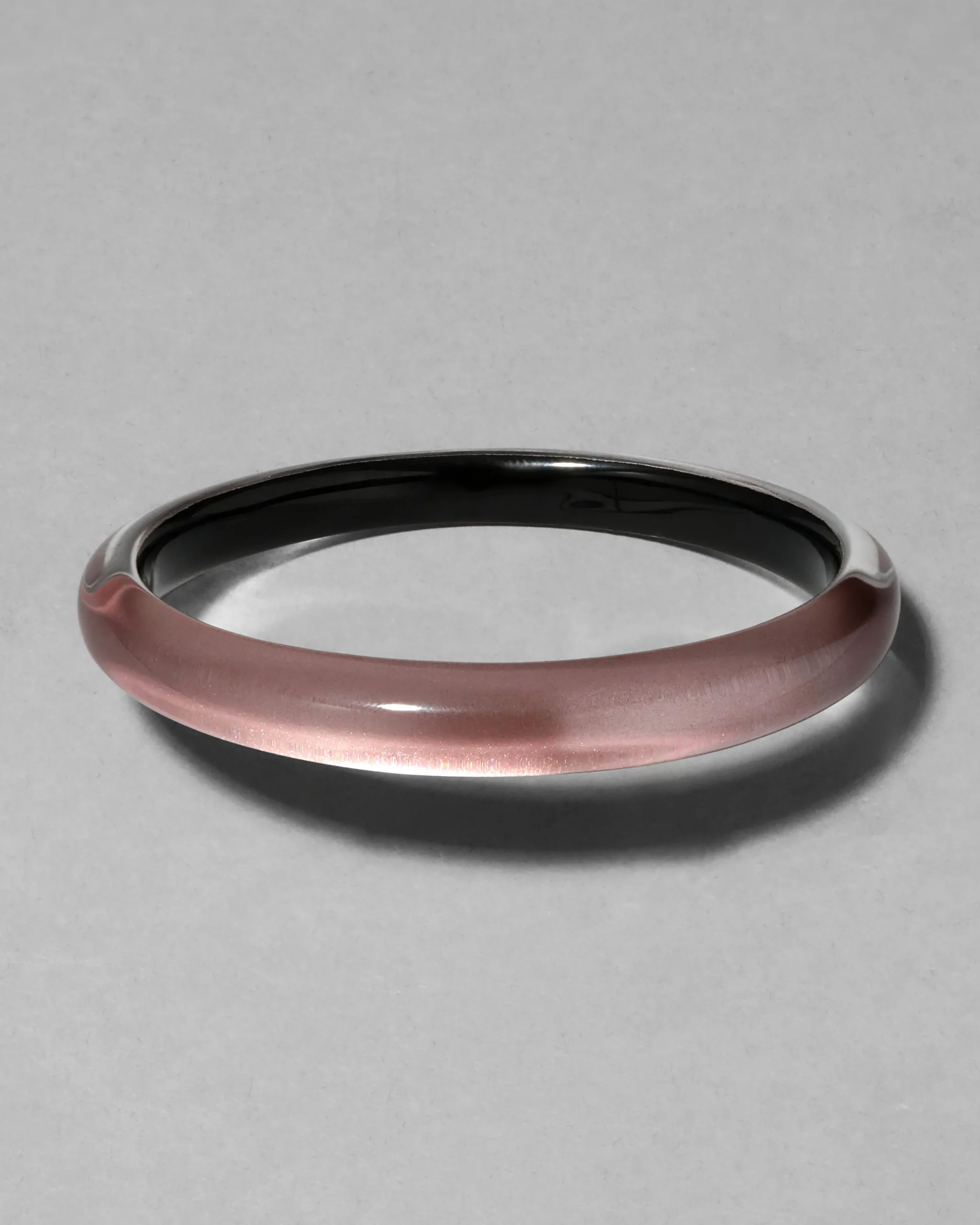 Lucite Skinny Bangle- Dusty Rose