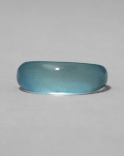 Lucite Tapered Ring- Metallic Sky