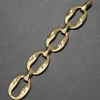 Molten Gold Link Bracelet