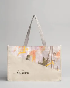 Retro Memphis Shopper- Medium