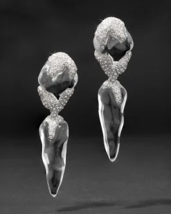 Silverlake Lucite Post Drop Earring