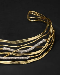 Solanales Crystal Woven Collar Necklace