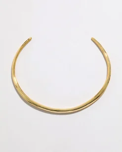 Thin Collar Necklace - Gold